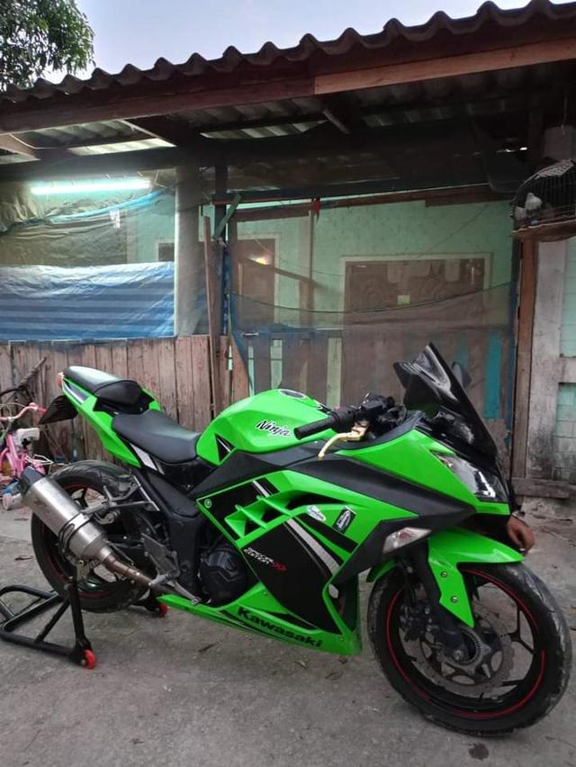 Kawasaki Ninjaสีเขียว