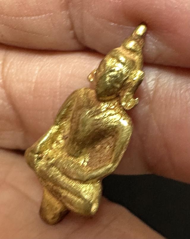 พระยอดธง ศิลปะอยุธยา เนื้อเปียกทอง รูปย่อยที่ 4