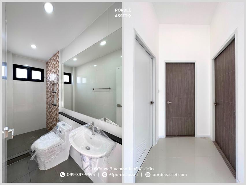 บ้านชั้นเดียว หมู่บ้านปีกไม้1 คลองถนน-ลาดปลาดุก ใกล้เซ็นทรัลเวสต์เกต ตลาดบางใหญ่ และรถไฟฟ้า MRT คลองบางไผ่ 14