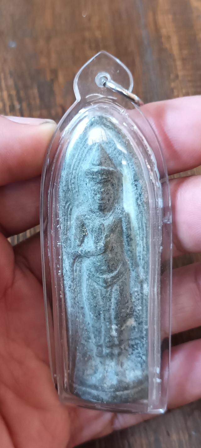 พระร่วงหลังรางปืนเนื้อตะกั่วสนิมแดง ศรีสัชนาลัย สุโขทัย