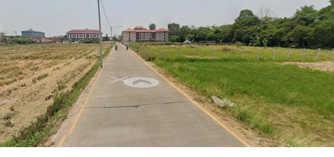 ขายที่ดิน 1-1-53 ไร่ แม่โจ้ ที่ 4 เหลี่ยม 4 มุม ติดถนนคอนกรีต ห่าง 4 เลน 120 เมตร 2