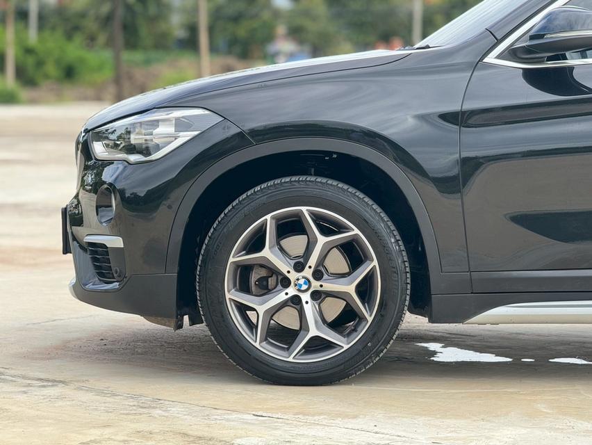 BMW X1 (F48) Wagon 4dr sDrive18d xLine Steptronic 8sp FWD 2.0DTi Y 2020. สีดำ  6