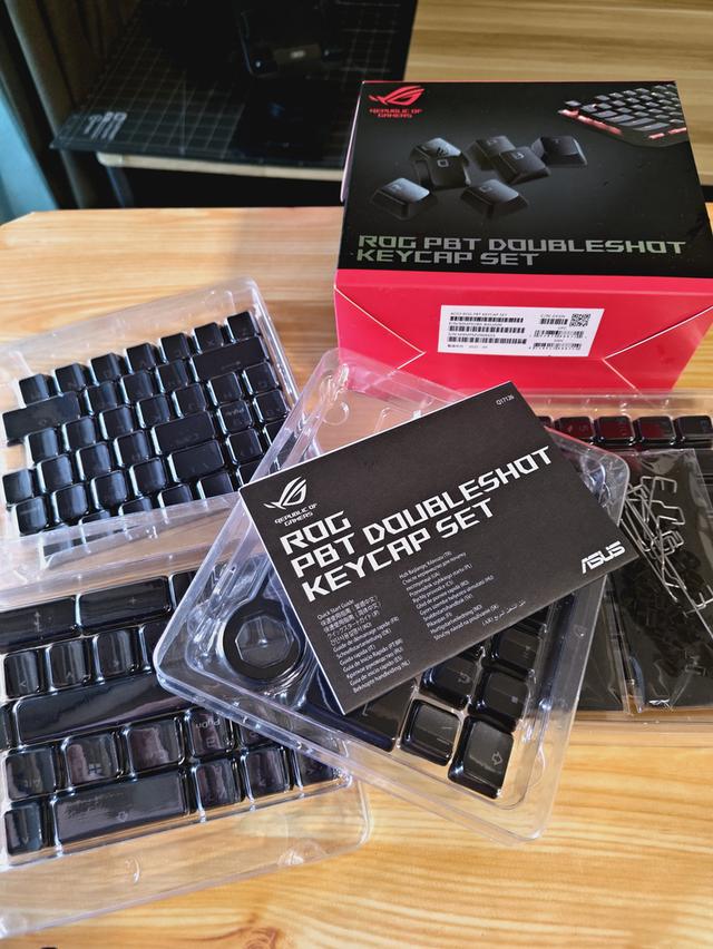 ปุ่มคียบอรด์ ASUS ROG PBT DOUBLESHOT KEYCAP SET AC03