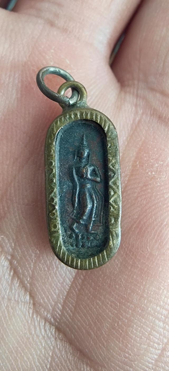 พระลีลาพิมพ์จิ๋วสองหน้า 25 พุทธศตวรรษ