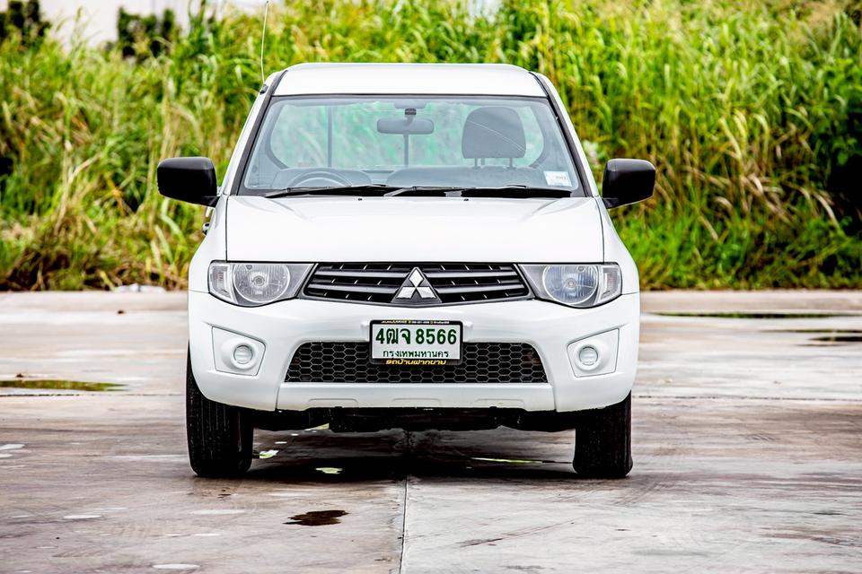 Mitsubishi Triton SingleCab 2.4 GL ปี 2010 เบนซิล สีขาว เกียร์ธรรมดา