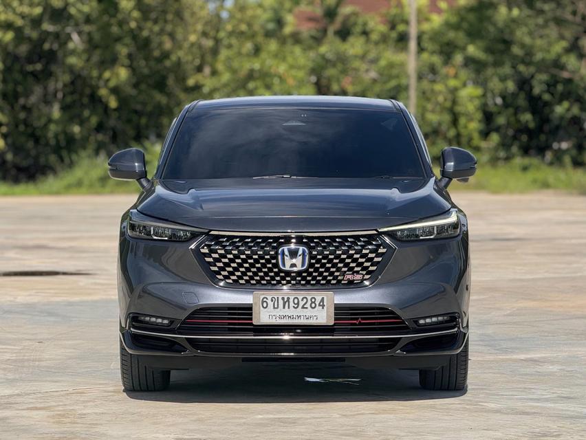HONDA HRV Wagon 4dr e:HEV RS E-CVT FWD 1.5i (Hybrid) Y22 สีเทาดำ   ออโต้  9