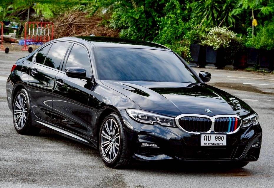 รหัสรถ PR990 BMW G20 320d M-Sport (MY2021) ปี 2021 เจ้าของเดียวออกห้าง BMW Thailand 