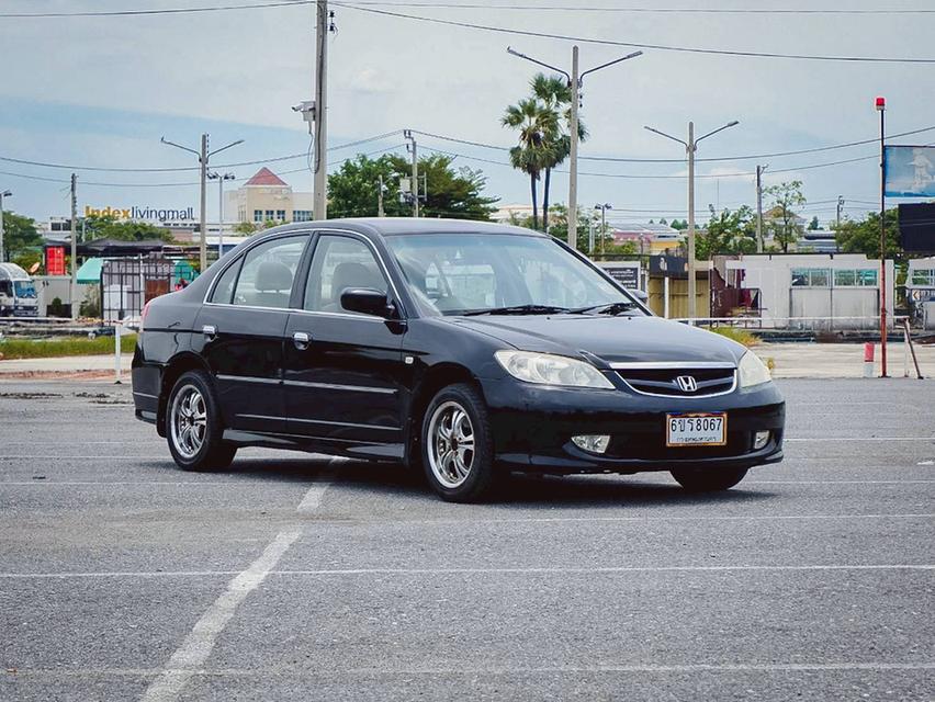 HONDA CIVIC DIMENTION 1.7 V-tec เกียร์ Auto สีดำ ปี 2005