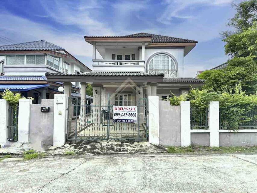 บ้านเดี่ยว 2 ชั้น หมู่บ้าน ปาริชาติ ถนน345 บางคูวัด ปทุมธานี 1