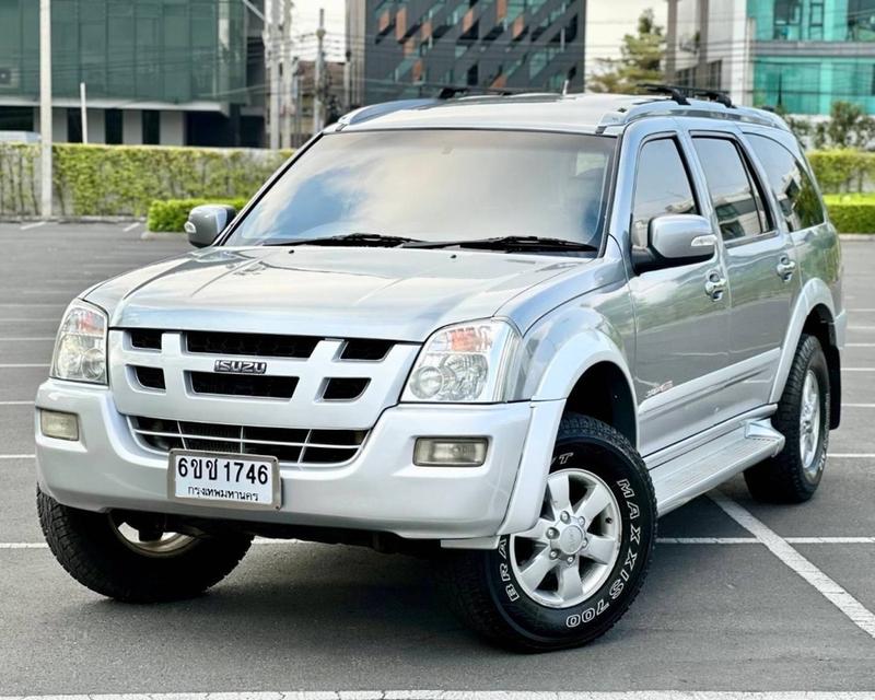 รหัสรถ QT1746 ISUZU MU-7 3.0 I-TEQ เกียร์ M/T 4WD สีเทาปี 06