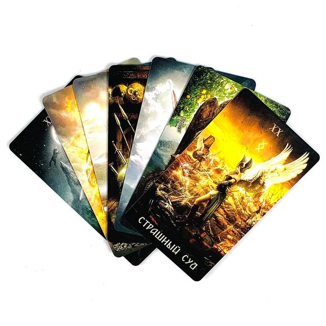 ðĨNew Russian Version Tarot Cards | Family Gathering & Mysterious Divination Board Game â Perfect Halloween & Christmas Gift