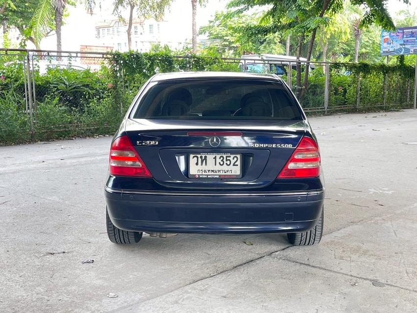 รหัสรถ WMT1352 Benz C200 2.0 Kompressor ปี 2003