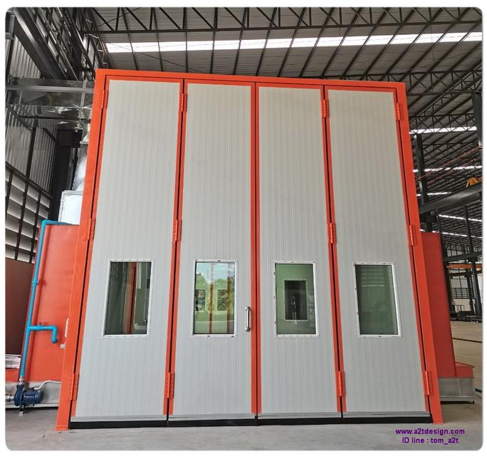 ขาย รับออกแบบ ติดตั้ง สร้างห้องพ่นสีเฟอร์นิเจอร์ ห้องอบพ่นสีม่านน้ำ ห้องพ่นสีรถบรรทุกขนาดใหญ่ ห้องพ่นสีรถพ่วง ห้องอบพ่นสีเครื่องบิน รูปที่ 20