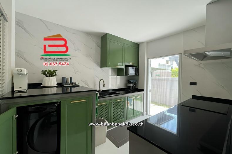 บ้านเดี่ยว 2 ชั้น เนื้อที่ 60.3 ตร.ว. โครงการ เวนิว ไอดี รังสิต-ปทุมธานี (ซอย 8) ใกล้มหาวิทยาลัยปทุมธานี ตำบลบ้านกระแชง อำเภอเมืองปทุมธานี ปทุมธานี 5