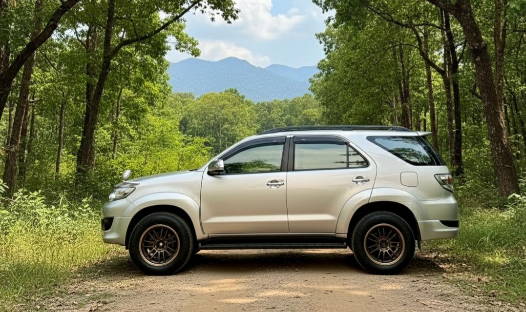 Toyota Fortuner 2.7V  ปี 2013  ซื้อสดมาประกัน ป1 ยังเหลือ มือเดียว เช็คศูนย์ตลอด รถไม่เคยติดแก๊ส รูปที่ 6