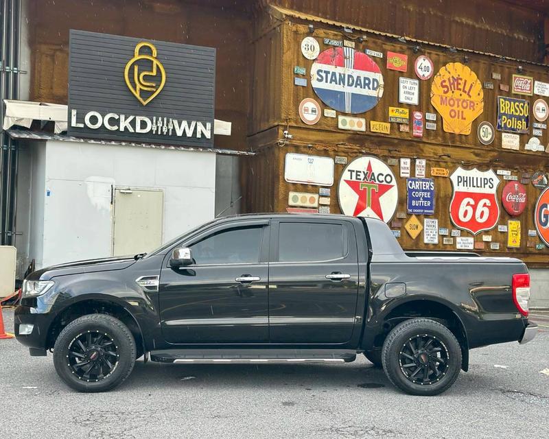 FORD RANGER 2.2 XLT HI-RIDER DOUBLE CAB เกียร์ Auto สีดำ ปี2017 8