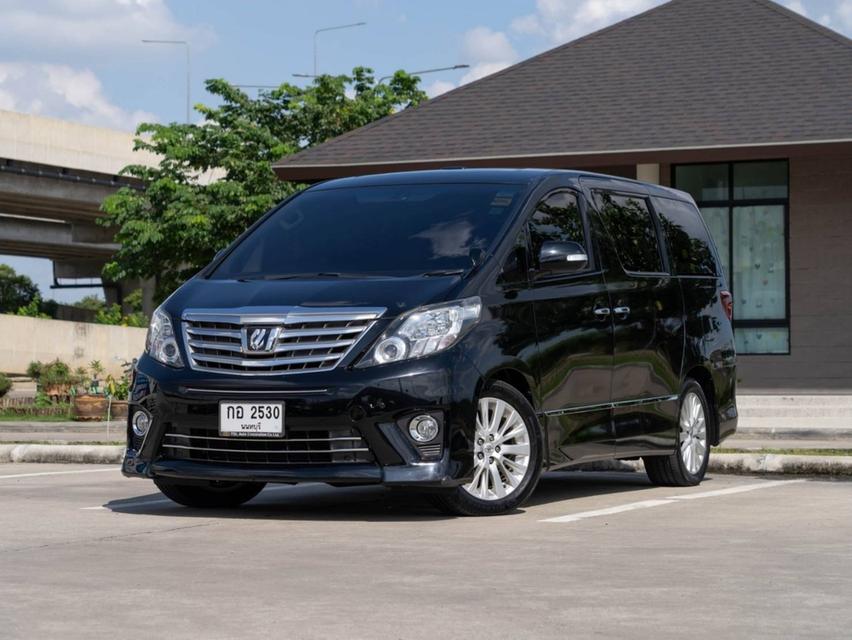 Toyota Alphard 2.4V Sunroof 2014 ดูแลมาดี ใช้น้อย รถสวยใหม่มากๆ