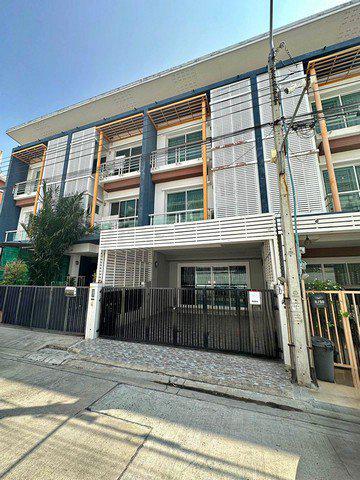 รูป [A556]ให้เช่าทาวน์โฮม 3 ชั้น 20 ตร.วา หน้าบ้านไม่ชนบ้านอื่น ชวนชื่นโมดัส วิภาวดี เฟส1 ใกล้ทางด่วนและรถไฟฟ้า ต้อนรับสัตว์