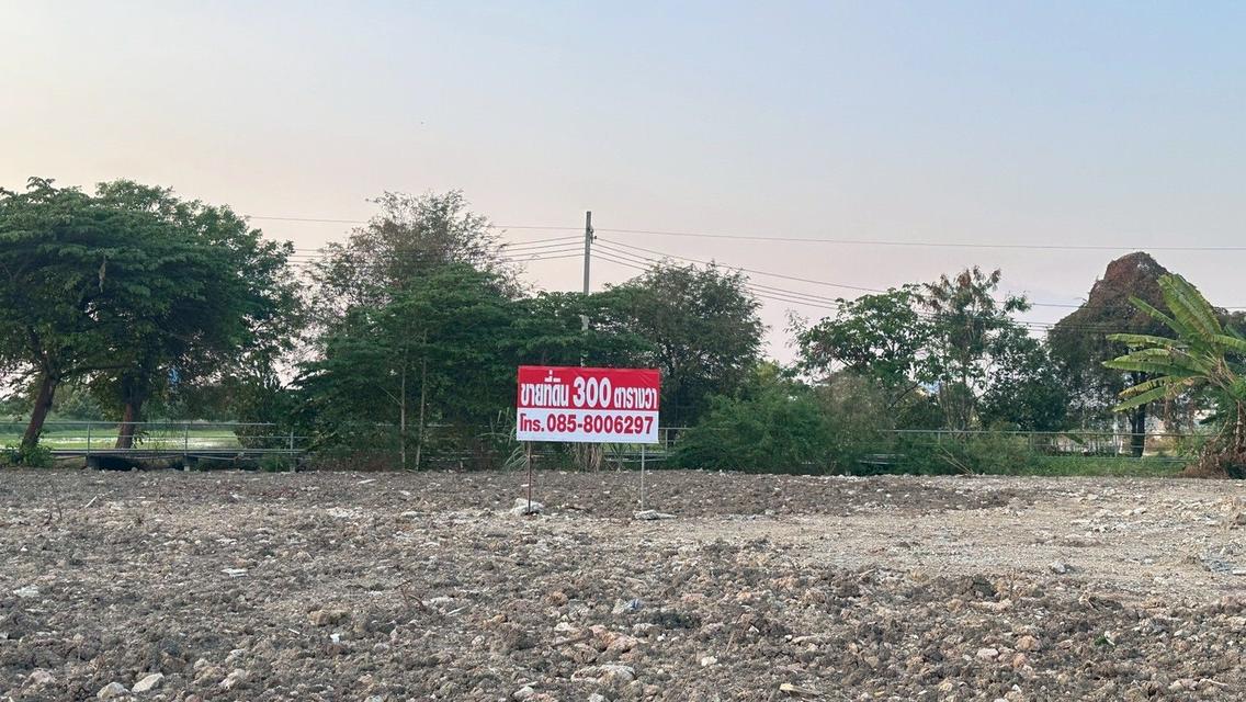 ขายที่ดิน 300 ตรว.แพรกษา ติดคลอง 14