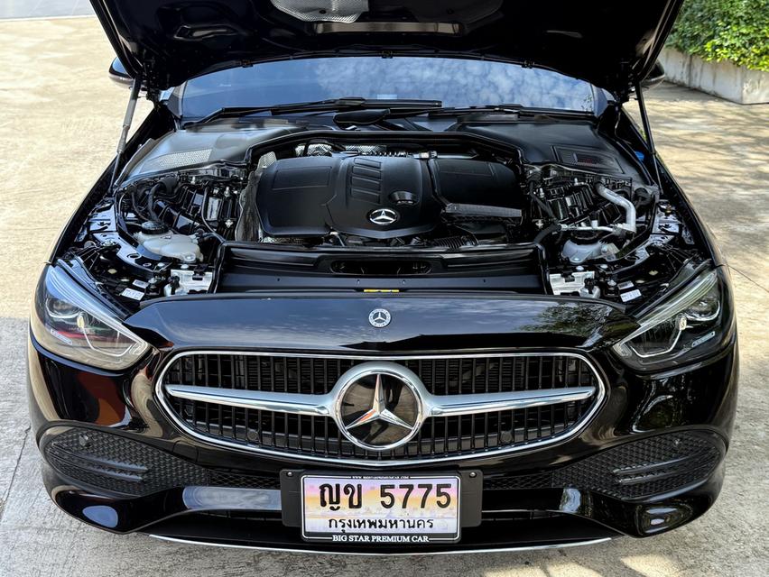 2023 BENZ C220D W206 รถมือเดียวออกป้ายแดง รถวิ่งน้อย ไม่เคยมีอุบัติเหตุ วารันตีศูนย์ยังเหลืออีกนานครับ 15