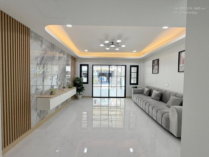 หมู่บ้านกิตติชัยวิลล่า 3 ถนนคู้คลองสิบ ทาวน์เฮาส์ 2 ชั้น รีโนเวทใหม่ สภาพสวยเหมือนใหม่ 3