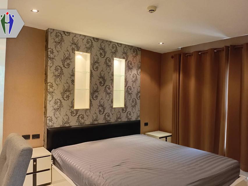 ให้เช่าคอนโด 51 ตารางเมตร ห้องมุม ราคา 13,500 บาท ใกล้ถนนสุขุมวิทพัทยาใต้ • ขนาด 51 ตร.ม, 1ห้องนอน, 1ห้องน้ำ • ทีวี, 1แอร์, ตู้เย็น • บิ๊วอินครัวยุโร 5