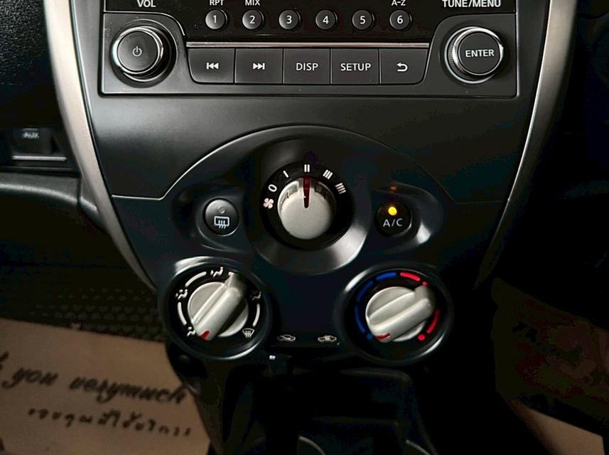 Nissan March 1.2E เบนซิน เกียร์ออโต้  ปี2017  15