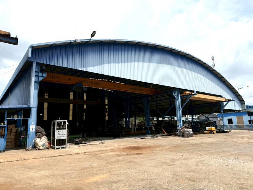ให้เช่า โกดัง EEC สีเหลือง FA073 มีใบ รง4. Overhead crane ห้วยโป่ง ระยอง . 2470 ตรม 5 ไร่ 2 งาน 42.9 ตรว ใกล้ท่าเรือมาบต 1