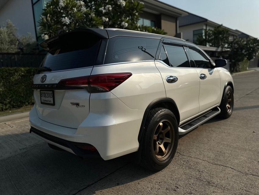 🔰 TOYOTA FORTUNER 2.8v 2WD TRD SPORTIVO BLACK TOP สีขาวมุก ปี2018 จด2019 รหัส SR2005 9