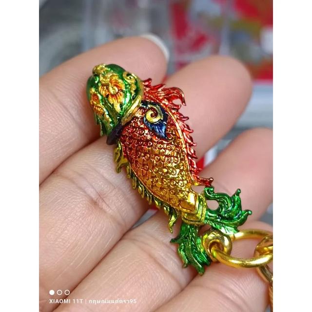 🐟✨ Mystic Flow: The Sacred Wealth Fish – Charisma & Infinite Abundance Talisman (Chao Sap Edition by Phor Tan Khieu) รูปที่ 8