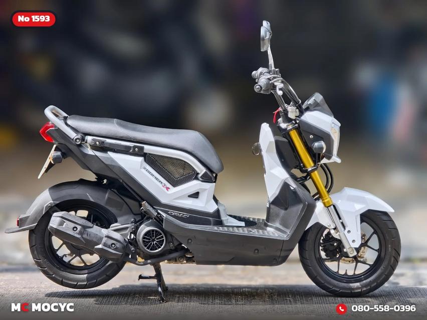 Honda Zoomer x 2016 ไมล์ดิจิตอล รถบ้านแท้มือเดียว เครื่องท่อเดิม มีเล่มเขียวชุดโอนครบ No.1593 รูปที่ 6
