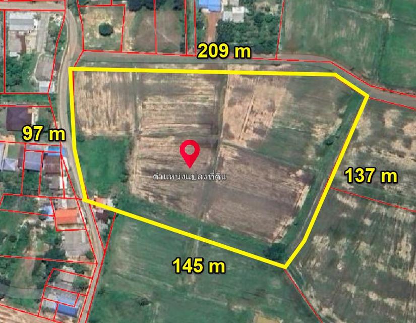 ขายที่ดินบ้านซ่องห้วยปลีก 13 ไร่ ติดถนนคอนกรีต ใกล้ถนนเส้น319-2กม. อ.พนมสารคาม ฉะเชิงเทรา 7