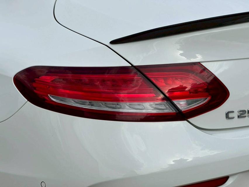 Mercedes Benz C250 Coupe AMG 9G (W205) ปี 2018 จด 2019  Mileage 64,xxx km  6