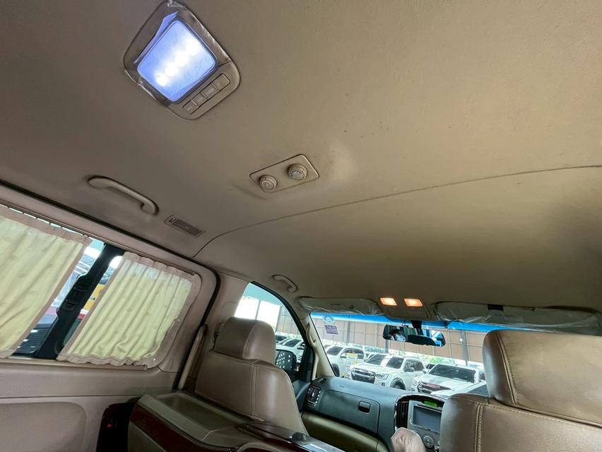HYUNDAI GRAND STAREX 2.5 VIP เกียร์ AT ปี 2011 สีดำ เบนซินเลขไม์ 237,652 กมราคา 409,000 บาทโทร 09296998996B384 รูปที่ 10
