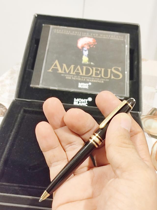 ปากกา มองบลังค์ 116 รุ่น Montblanc Meiterstuck 116 Mozart with Gold Trim Ballpoint Pen รูปที่ 10