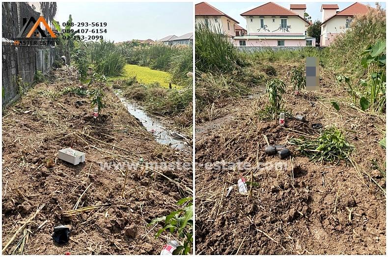 ที่ดินเปล่า โครงการ Infinity เนื้อที่ 1 ไร่ ราคาถูก หน้ากว้าง 45 m. บ้านกล้วย บางบัวทอง นนทบุรี 3