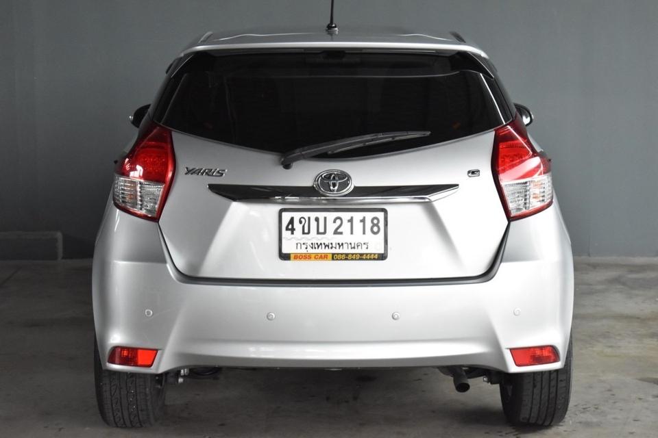 Toyota Yaris 1.2G ปี 14 รหัส CBL2118 4