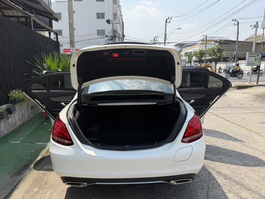 2018 BENZ C350E มือเดียวป้ายแดง เช็คศูนย์ตลอด ไมล์น้อย รูปที่ 10