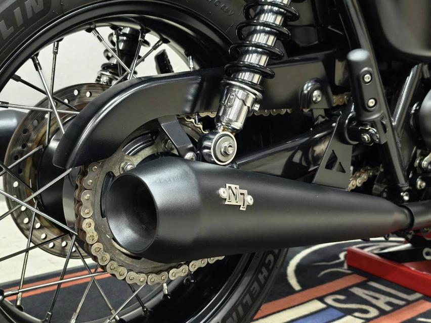 Triumph Bonneville T100 Black ปี 2019 abs หล่อๆ พร้อมขี่ใช้งาน รูปที่ 12