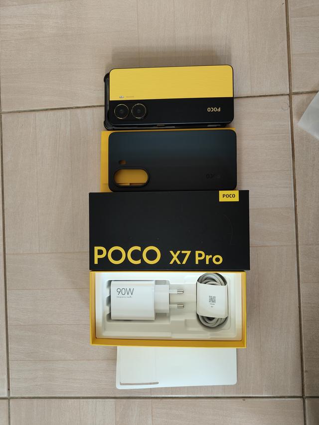 POCO X7 PRO 12/512 สีเหลืองดำ รูปที่ 1