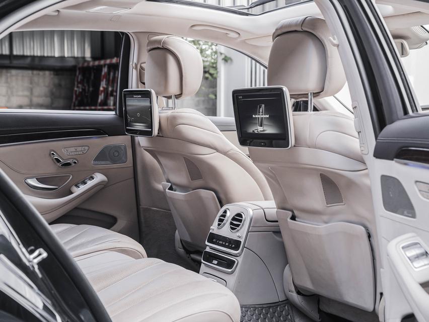รหัสรถ 67GG5320 2016 BENZ S500e  โฉม W222 สีดำ แต่ง facelift  3