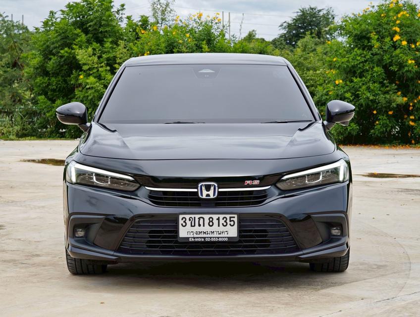 HONDA CIVIC FE Sedan 4dr e:HEV RS E-CVT FWD 2.0 Y22. สีดำ  เกียร์ออโต้  10