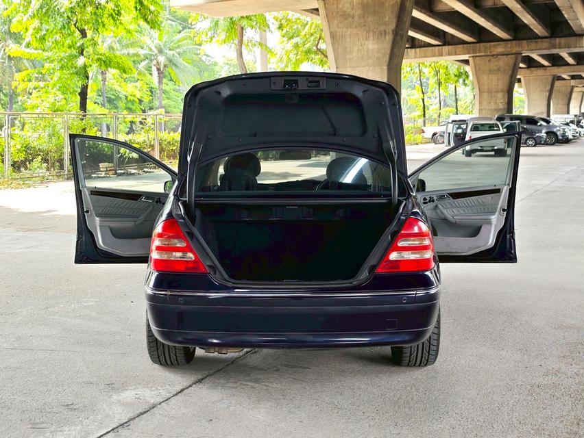 ขายรถ Benz C200 W203 ปี 2003 สีน้ำเงิน เกียร์ออโต้ 16