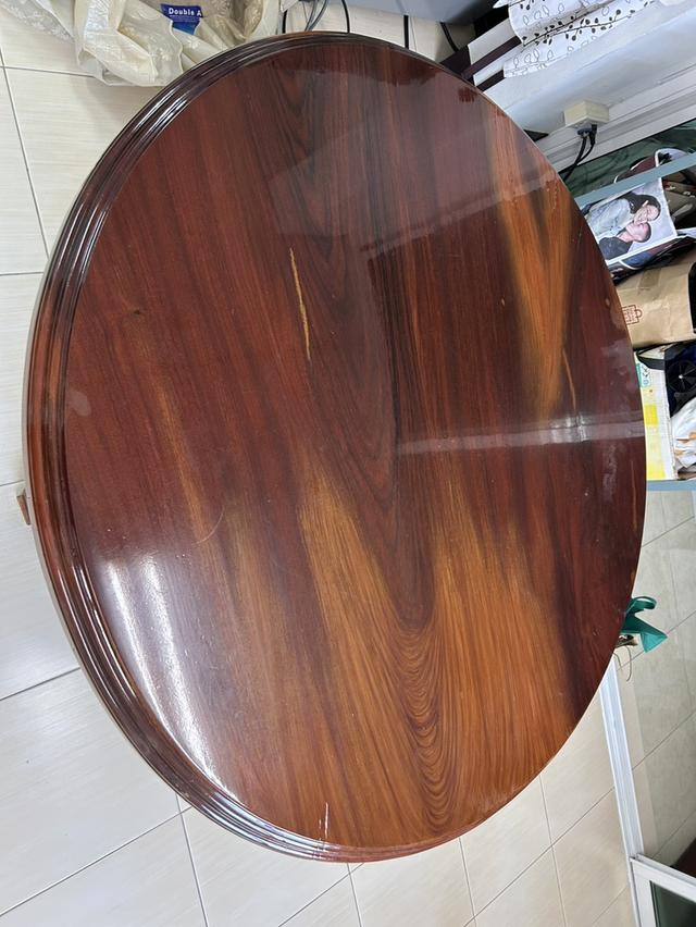 โต๊ะกลม โต๊ะไม้สักทอง โต๊ะกินข้าวกลม โต๊ะจีน