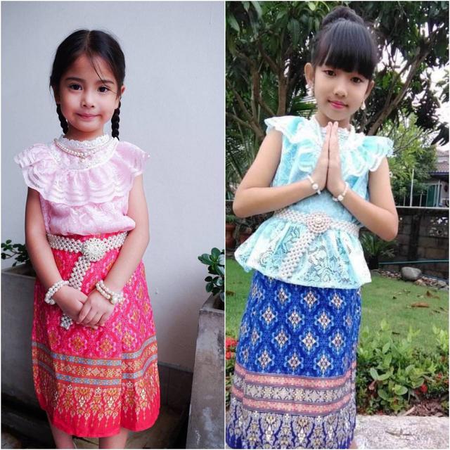 ชุดผ้าไทยเด็กหญิง 1