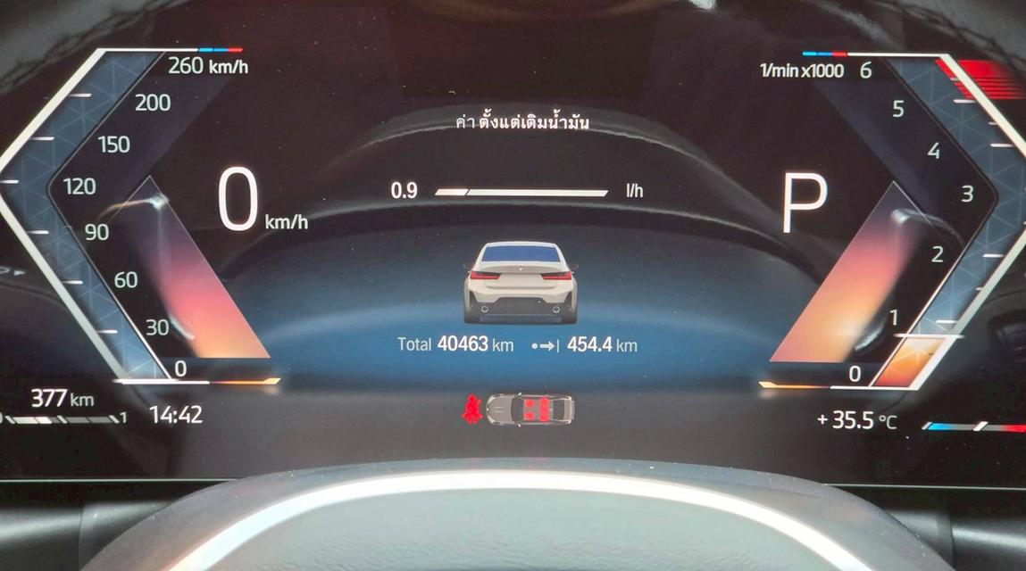 BMW 320d M sport lci ปี2024 แท้สวยจัดๆ รถมือเดียวป้ายแดง ประวัติครบๆ ไมล์เพียง 40,000 km เท่านั้น Bsi / Bri ถึง 06/2029 รูปที่ 8