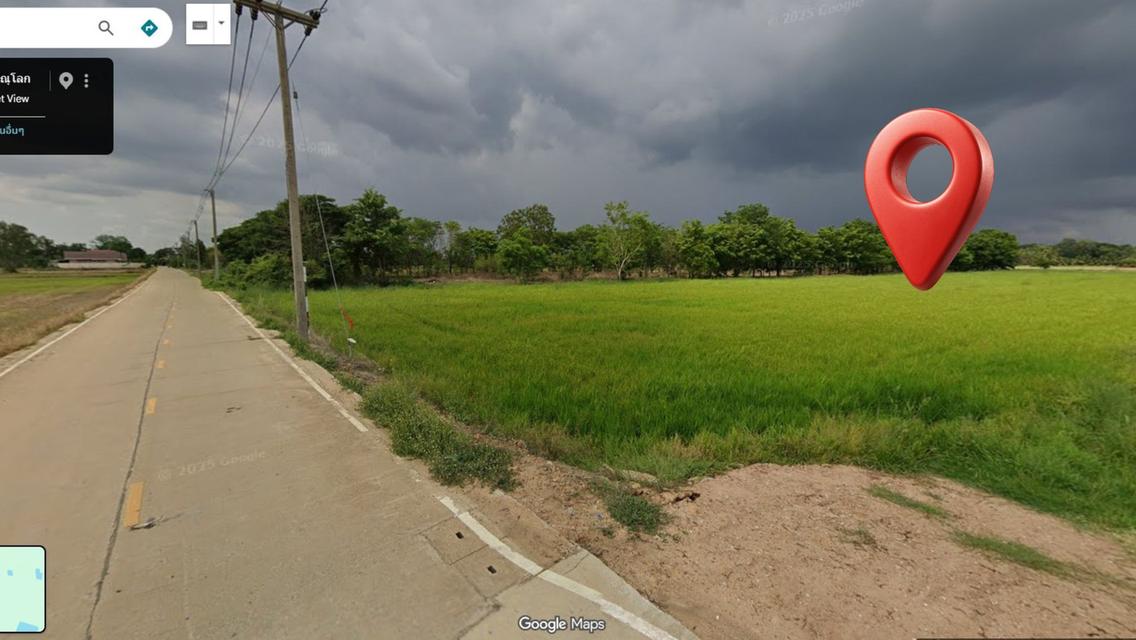 ขาย ที่ดินเปล่า เนื้อที่ 6 ไร่  อำเภอเมือง  จังหวัดพิษณุโลก 1