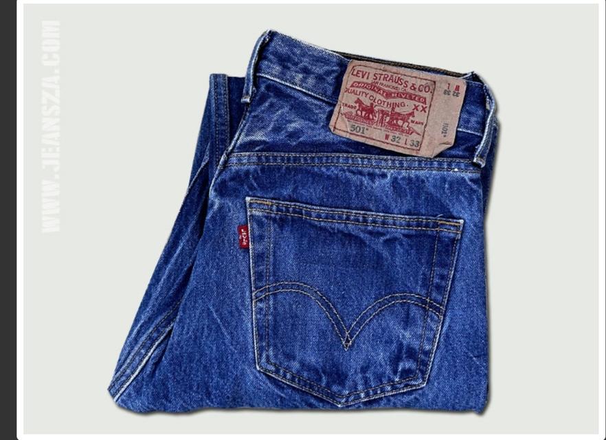 กางเกงยีนส์ ลีวายส์ 501-0000 มือสอง ของแท้ รูปที่ 6