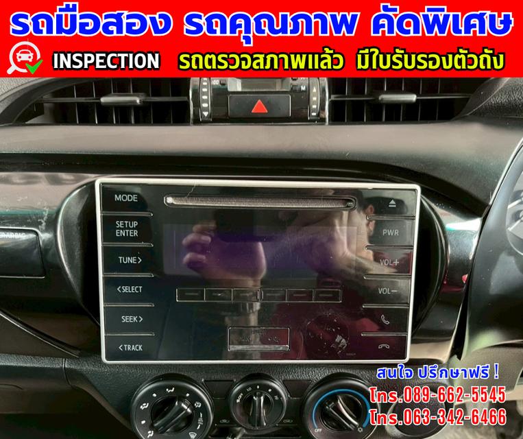 👑ปี2019 Toyota HILUX REVO 2.4 SINGLE CAB J Plus ⭐ไมล์แท้ 98,xx กม. ✨เกียร์ MT 7