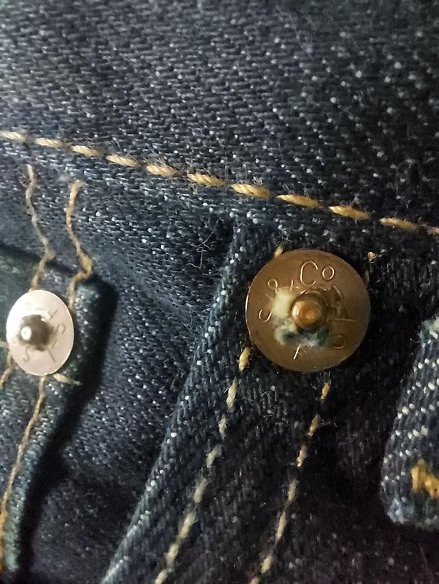 ยีนส์ Levi's 511 MADE IN USA Size 31Wx32L (USA Raw Selvedge Cone Mills) รูปที่ 6
